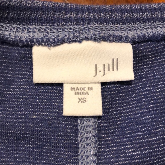 J Jill Knit Striped Tunic Shift Dress XS - Picture 4 of 6